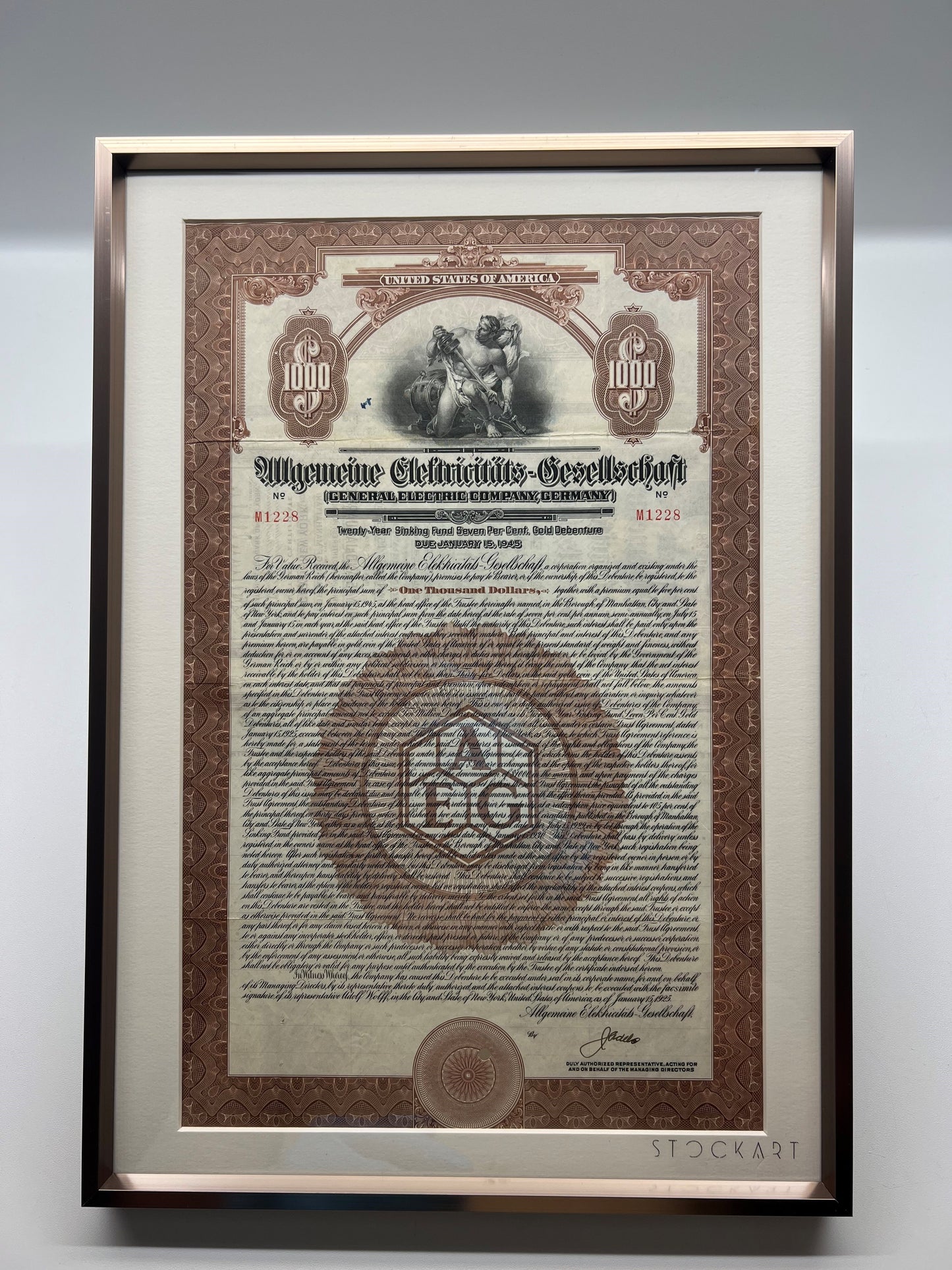 "German Electricity Bond"
