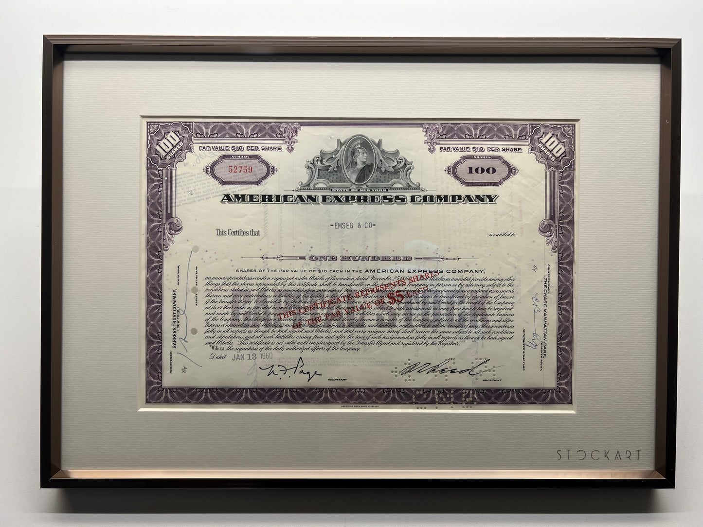 "American Express violet"