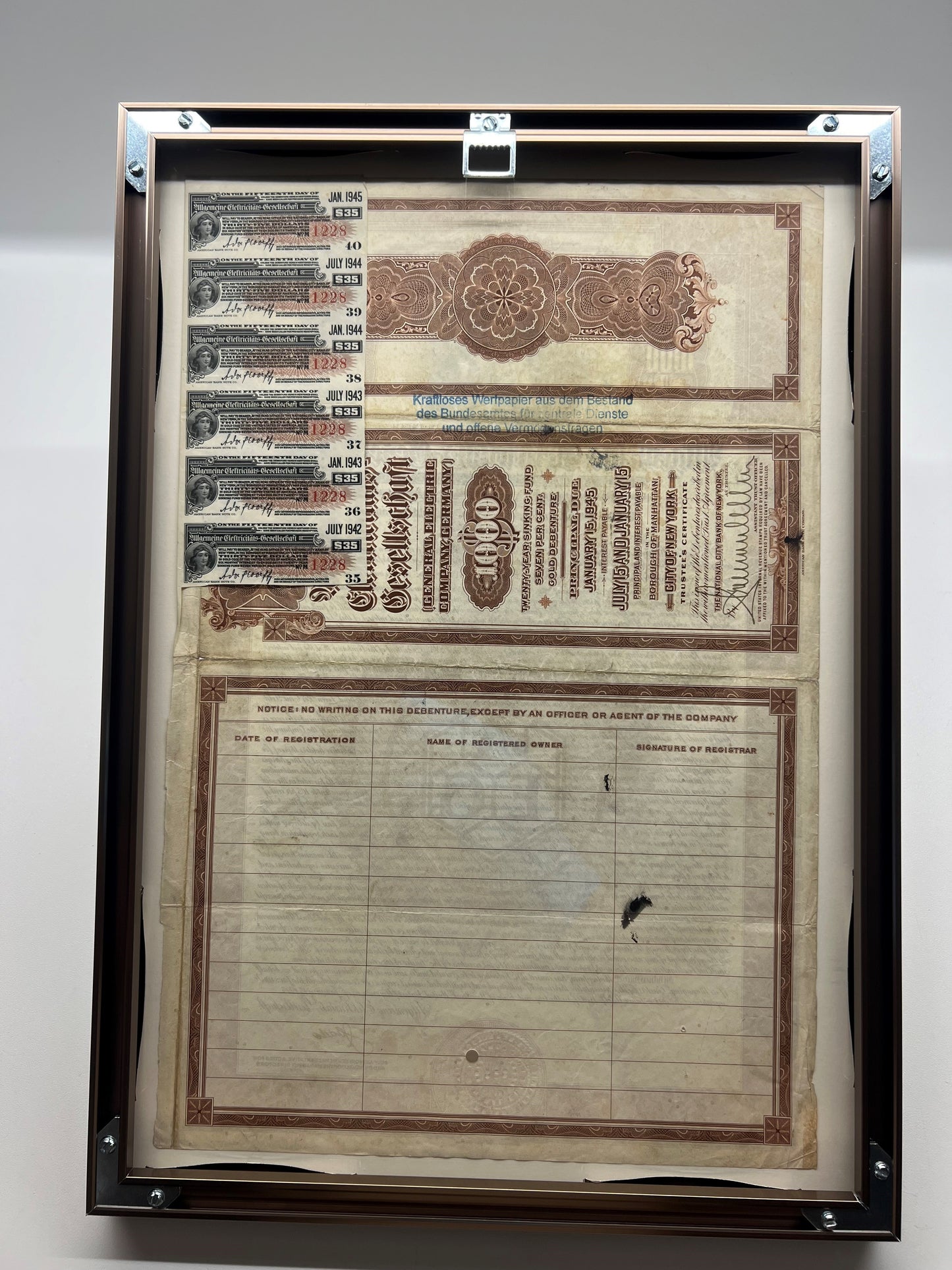 "German Electricity Bond"