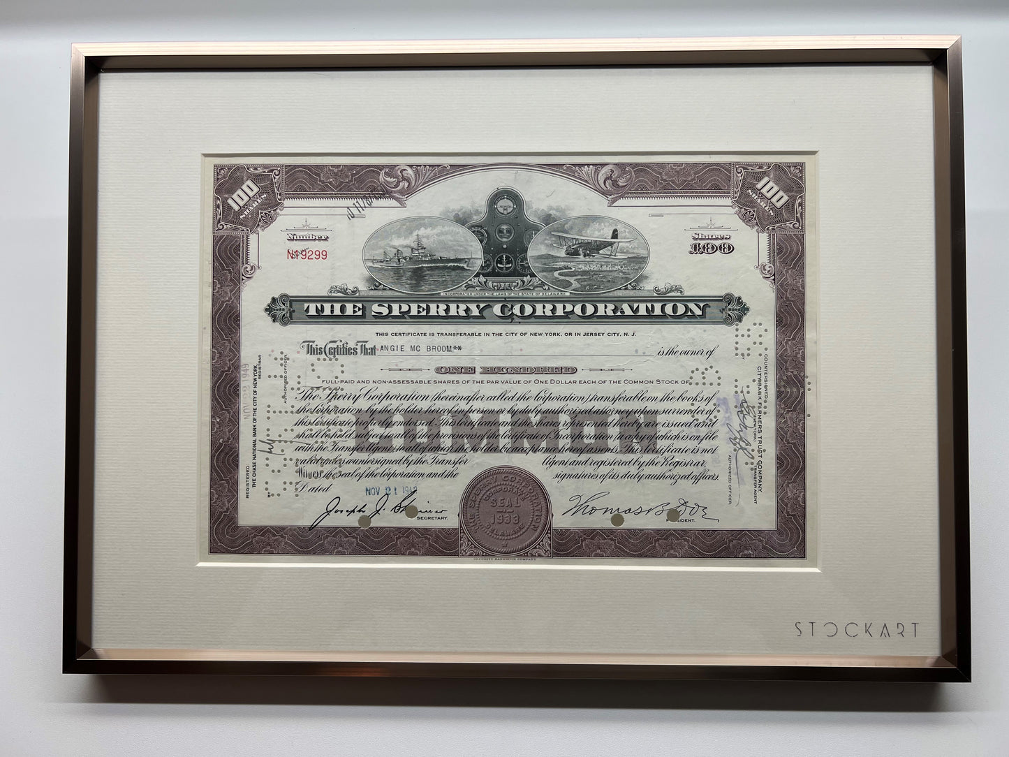 "The Sperry Corporation"