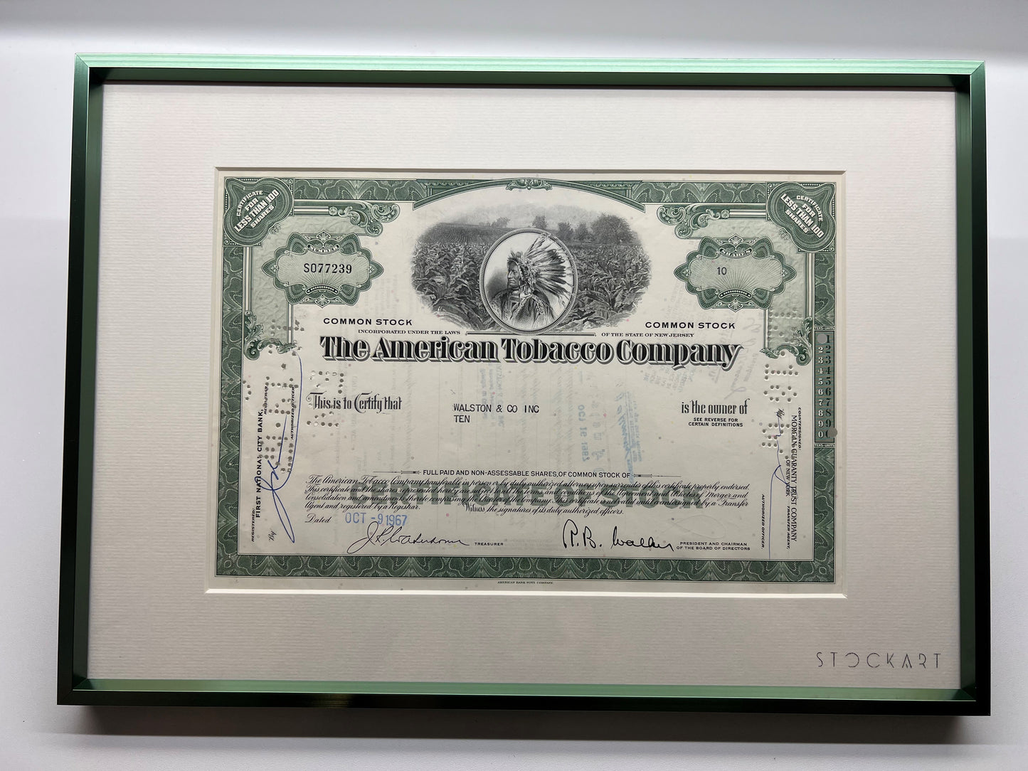 "The American Tabacco Company"